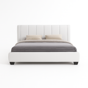 Vellaro Channel Upholstered Bed