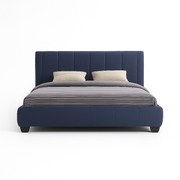 Vellaro Channel Upholstered Bed