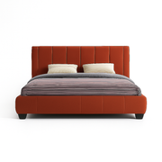 Vellaro Channel Upholstered Bed