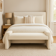 Modern Upholstered Accent Bench