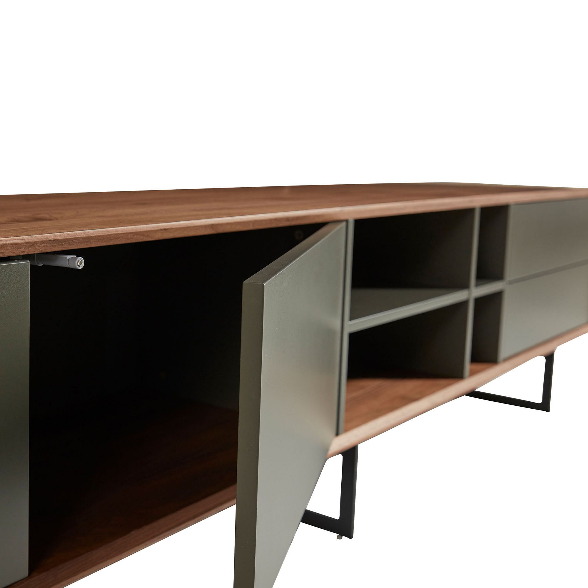 Grid TV Stand