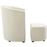 Nobu Chair with Ottoman