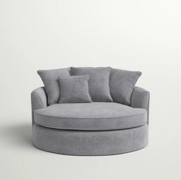 Akiro Round Accent Chair