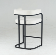 Velvet Counter-Height Bar Stools (Set of 2)