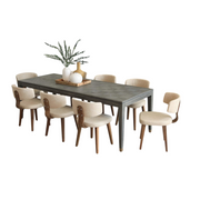 ADINATOR Dining Table Veneer
