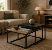 Lounge Coffee Table Set of 2