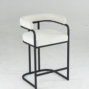 Velvet Counter-Height Bar Stools (Set of 2)