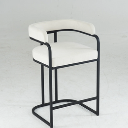 Velvet Counter-Height Bar Stools (Set of 2)