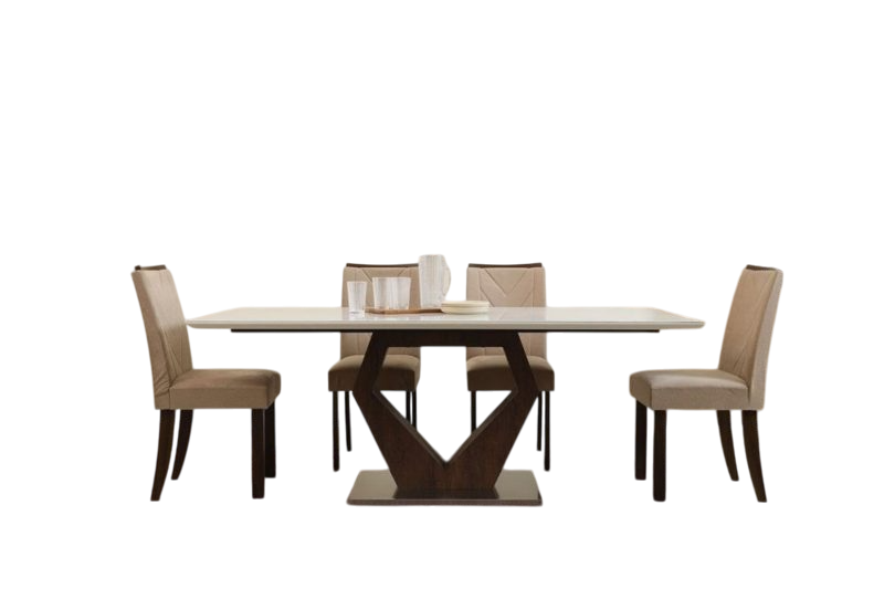 Kempten 6 Seater Dining Table – Natural