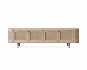 Luxe Cane TV Unit