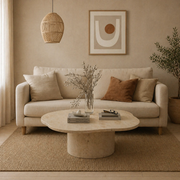 Magnolia Travertine Coffee Table