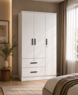 Stellar 3-Door Wardrobe