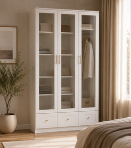 Zenith 3-Door Wardrobe