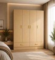 Ember 4-Door Wardrobe