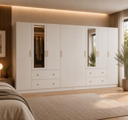 Tudor 8-Door Wardrobe