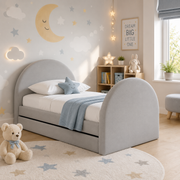 Halfmoon Bed with Trundle
