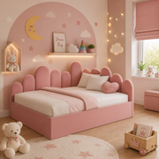 Petal Kid Upholstered Bed