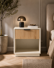 Slate One Drawer Nightstand