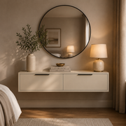 Elarin Floating Dresser with Mirror
