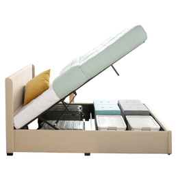 Estella Upholstered Hydraulic Storage Bed