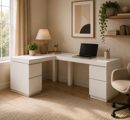 Cornerstone L-Shaped Desk