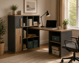 Brighton Two-Tone Study Desk