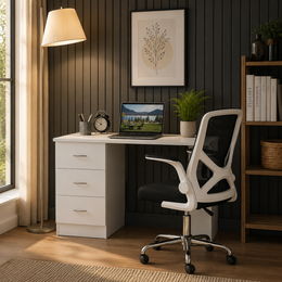 Norden Desk & Bookcase Combo
