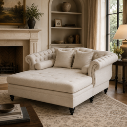 Chaumont Tufted Chaise Lounge