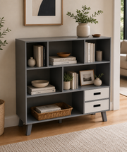 BookieBox 3-Tier Kids Bookcase with Drawers