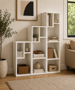 Ladder Corner Bookshelf