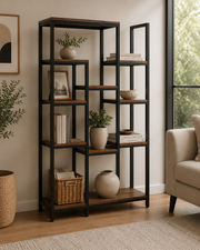 6-Tier Tall Bookshelf