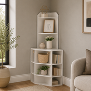 Corner Bookshelf