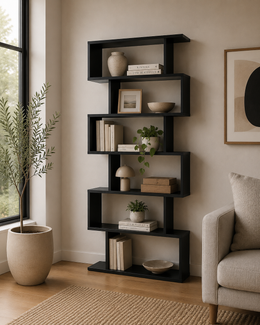 S Shape Bookcase