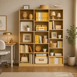 Cubist Bookcase
