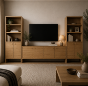 Harl TV Stand with Tower — Set of 3