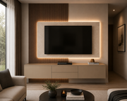 Strato Wall-Mounted TV Console Set