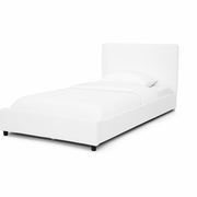 Plain Upholstered Bed