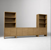 Harl TV Stand with Tower — Set of 3