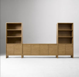 Harl TV Stand with Tower — Set of 3