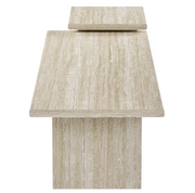 Sedona Travertine Coffee Table Set of 2