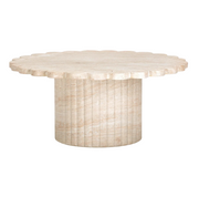 Camellia Travertine Coffee Table