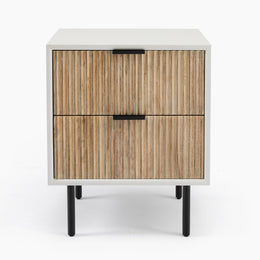 Slate 2 Drawer Nightstand