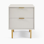 Slate 2 Drawer Nightstand