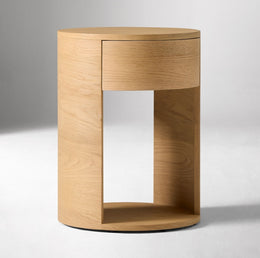 Pura Round Nightstand