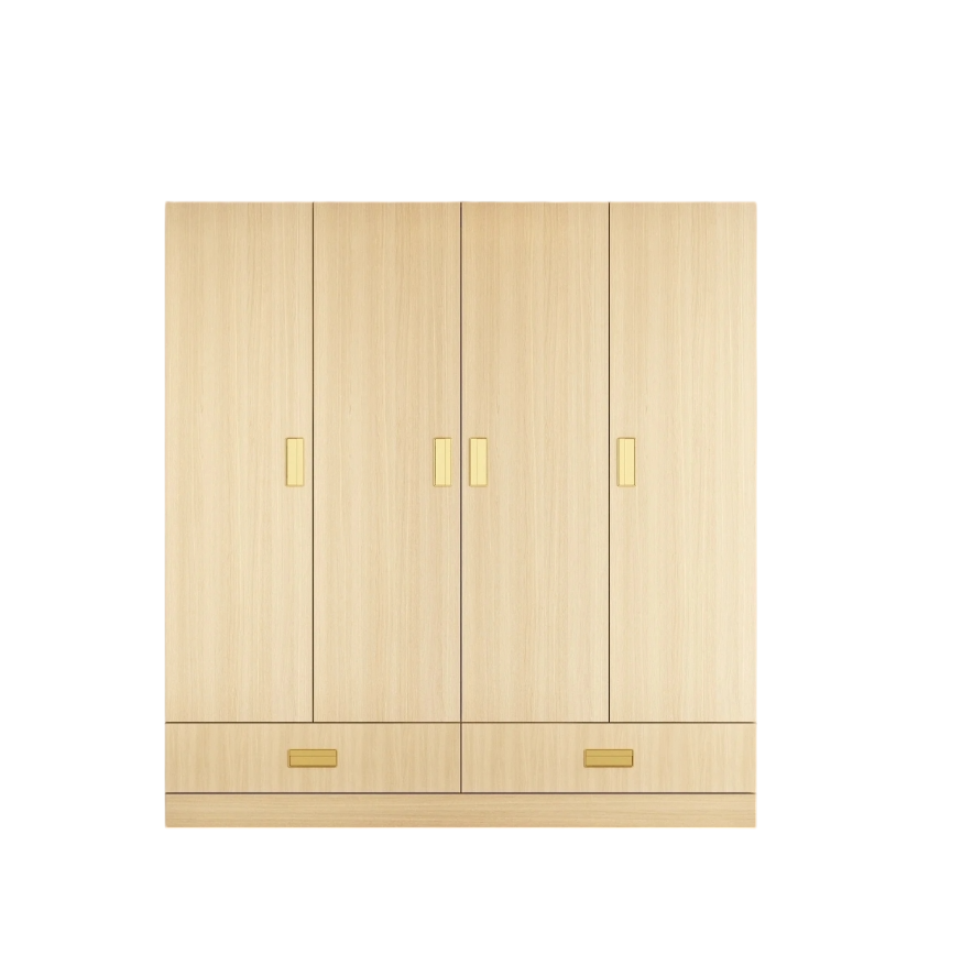 Ember 4-Door Wardrobe