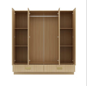 Ember 4-Door Wardrobe