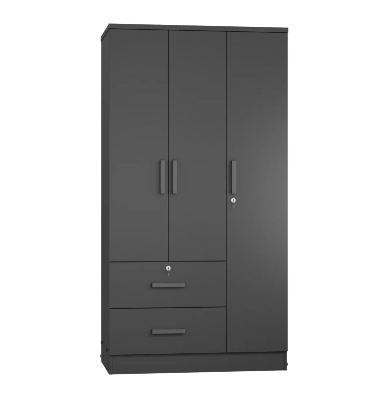 Stellar 3-Door Wardrobe