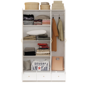 Zenith 3-Door Wardrobe