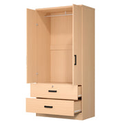 2-Door Mirror Wardrobe