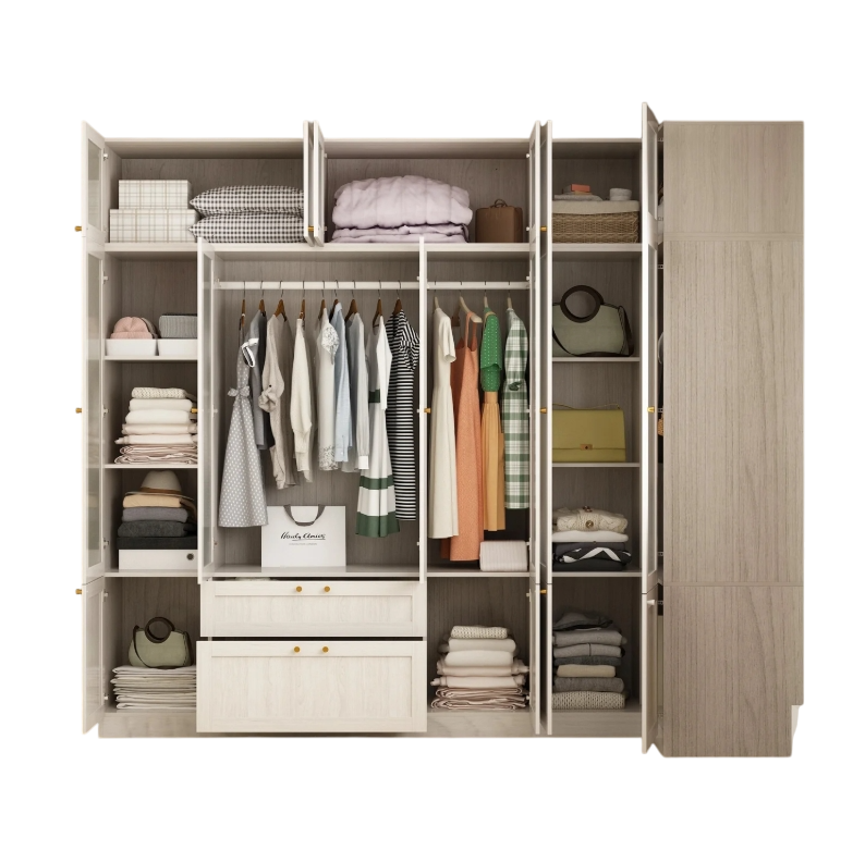 Celestria Luxe L-Shape Wardrobe